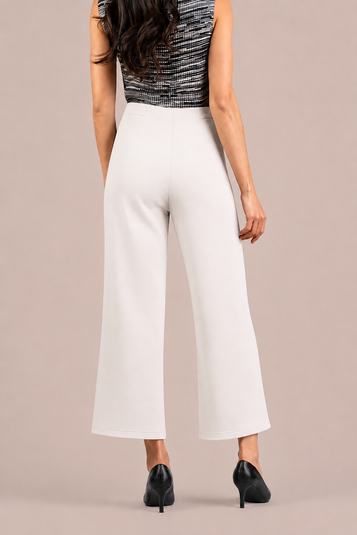 Cloud Straight As It Seams Pant - in Ecru by Sympli