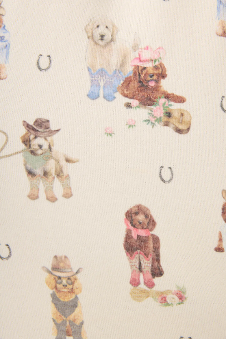 Ruff On The Range Cowboy Dogs PJ Set by PJ Salvage**1 Left Small***