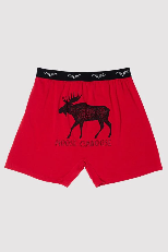 Moose Caboose Men's Novelty Boxers by Millie + Moose