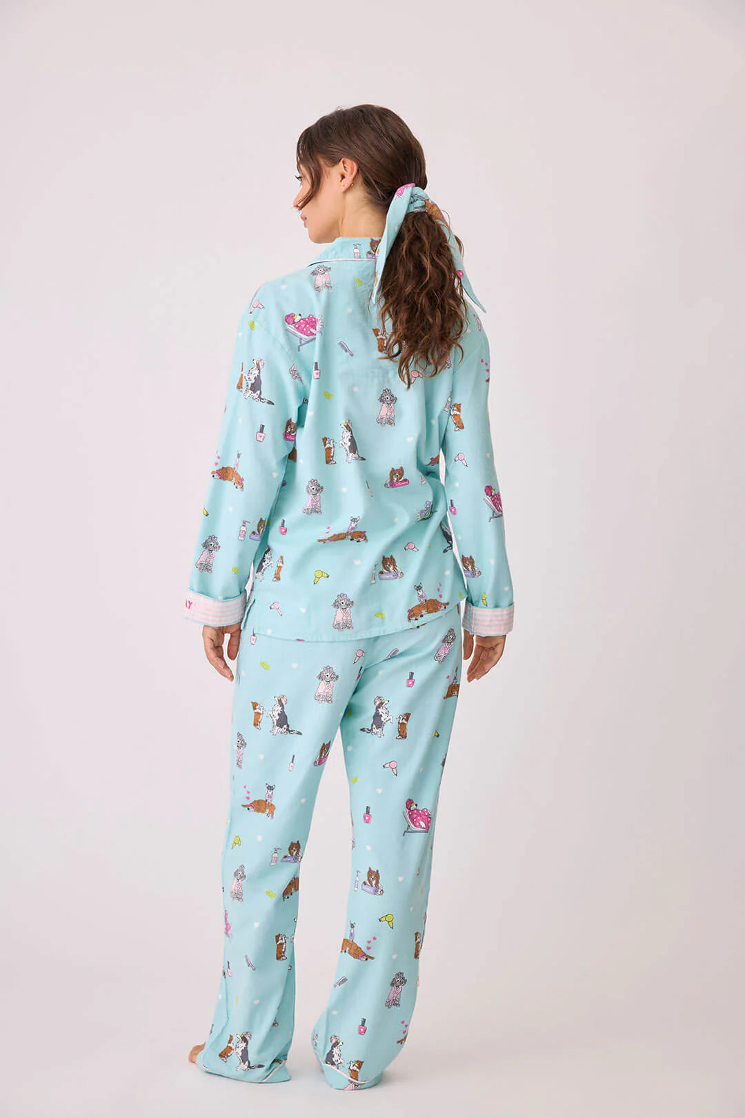 Spaw Day Flannel PJ Set by PJ Salvage **Last 2 X Small**