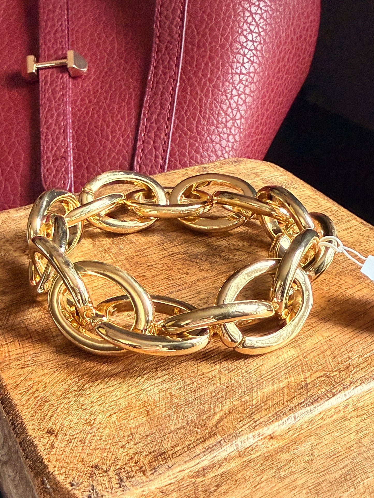 Chain Link Stretch Bracelet by Merx Fashion