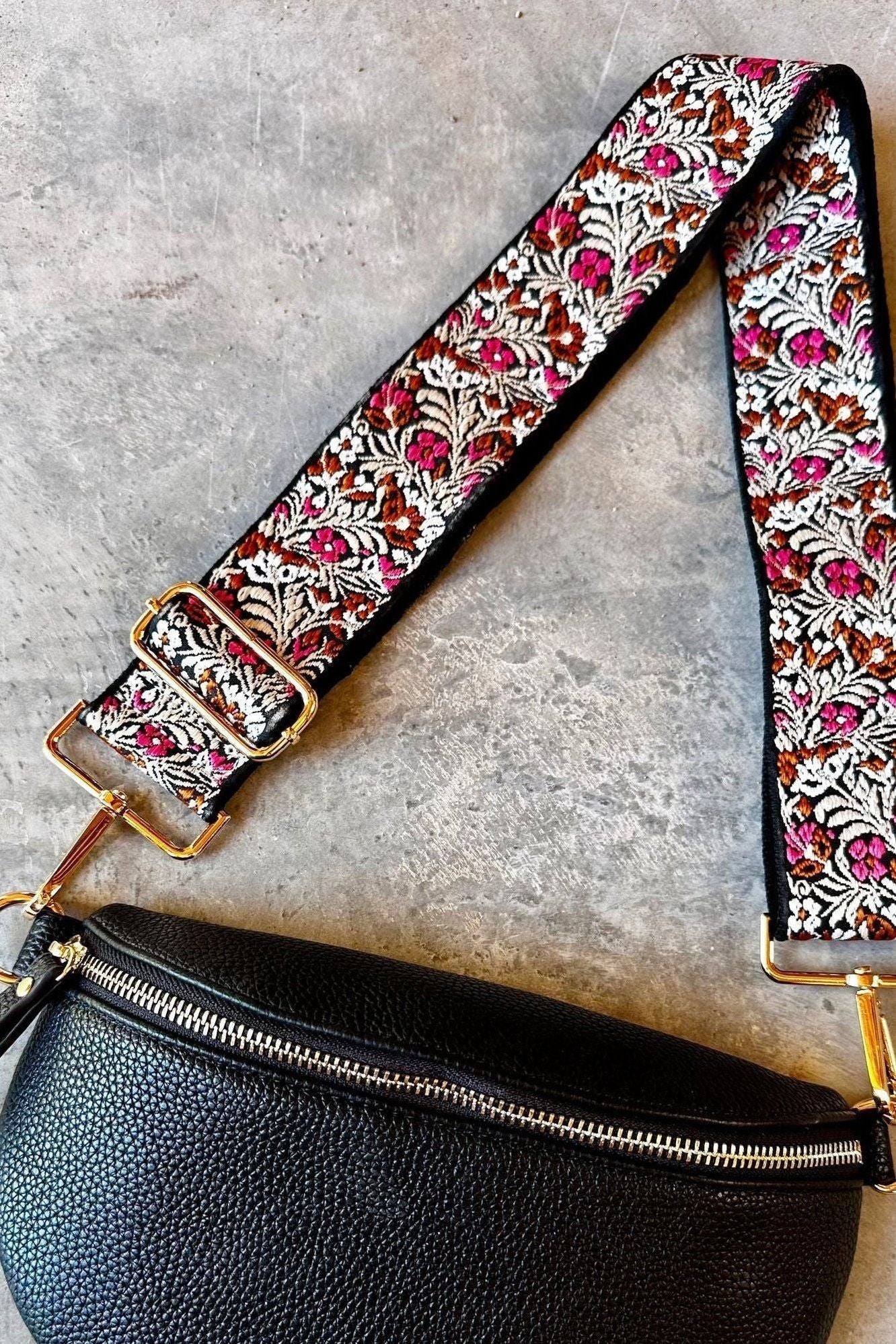 Adjustable Bag Strap Accessory 80-130cm in a Variety of Vibrant Patterns