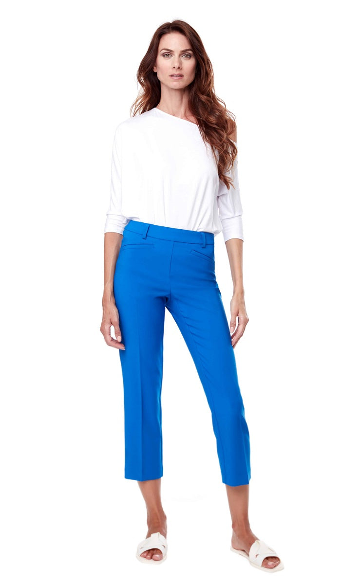 The Polermo Cropped Pant in Cobalt by Up!
