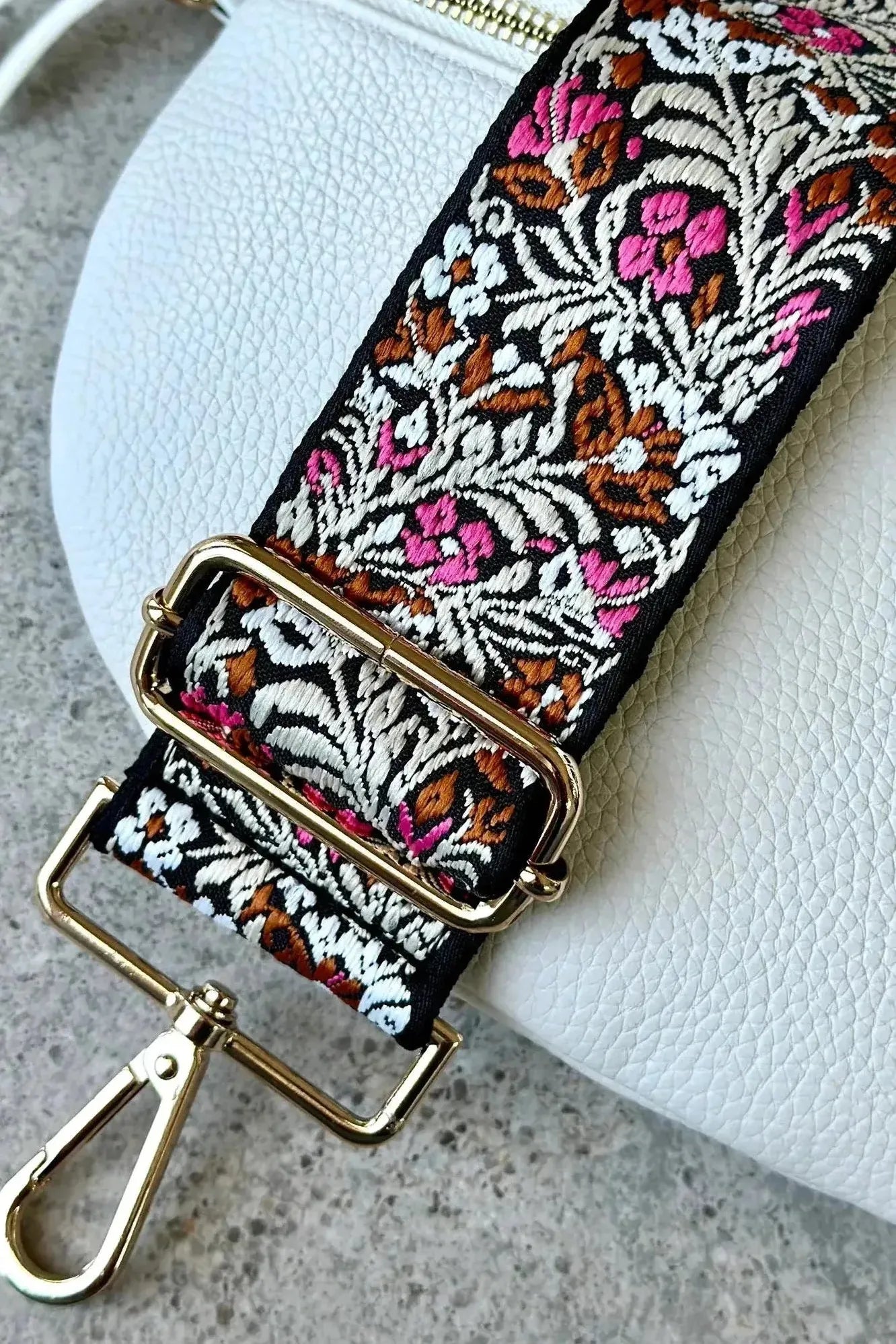 Adjustable Bag Strap Accessory 80-130cm in a Variety of Vibrant Patterns