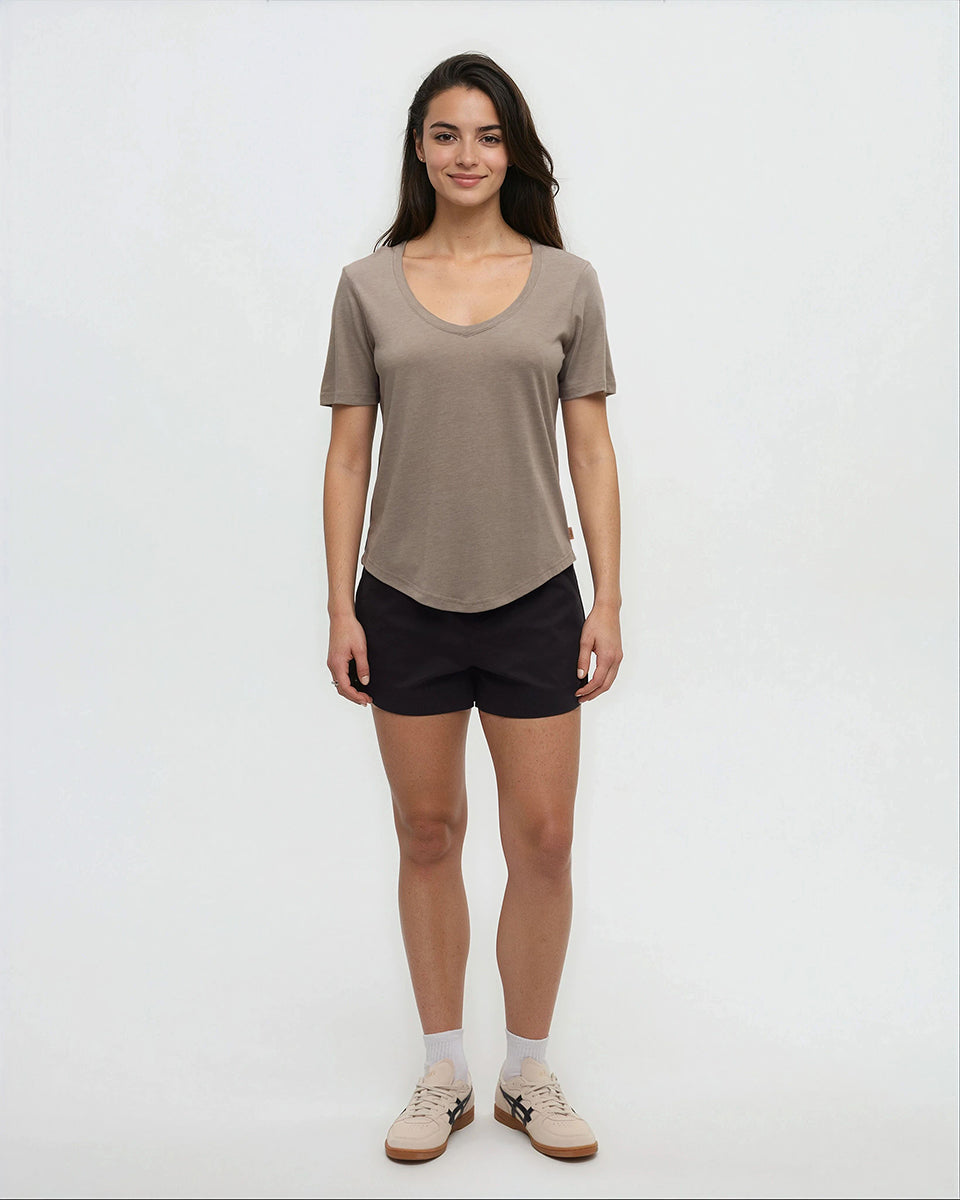 (Coming Soon) Brackley T-Shirt by in Clay Heather Tentree