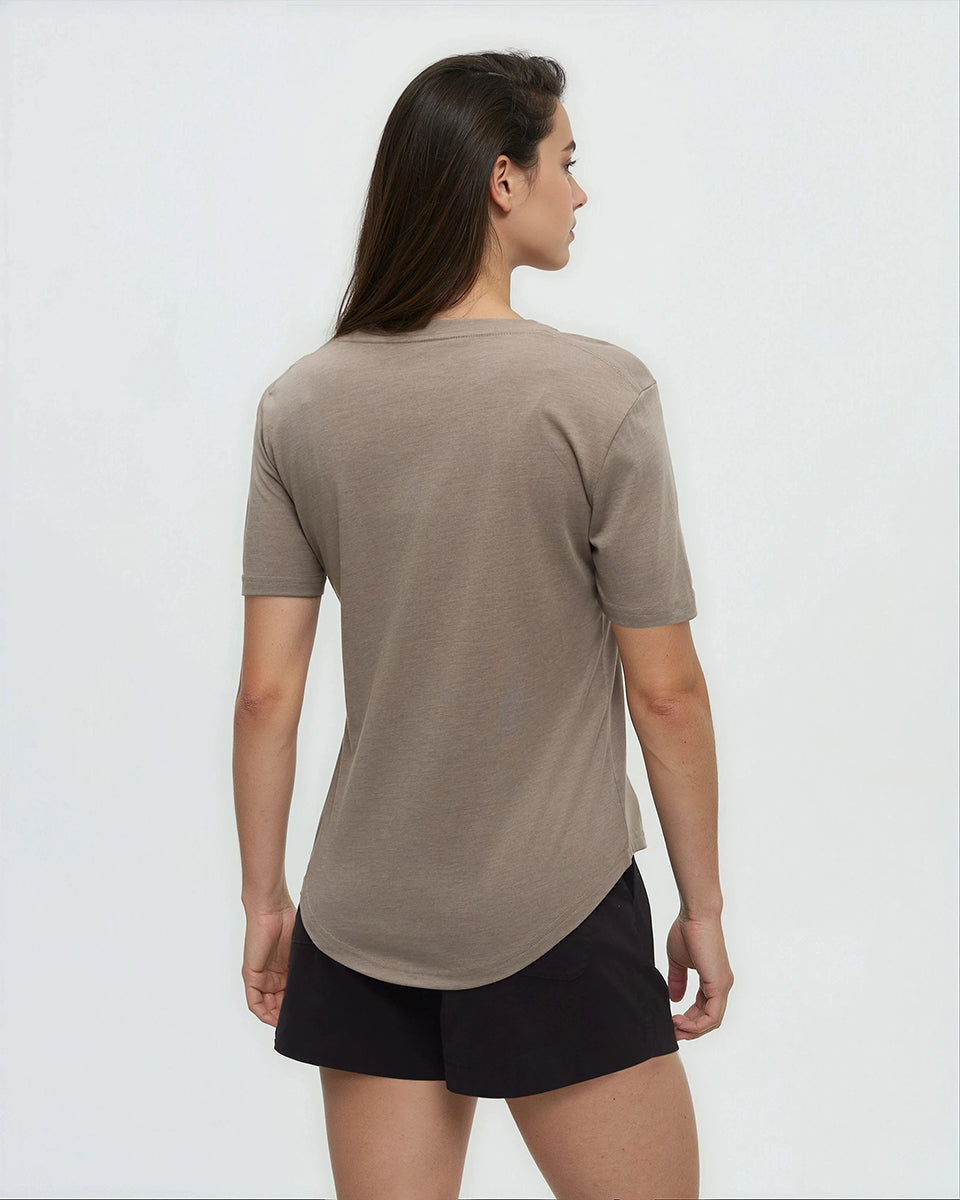 (Coming Soon) Brackley T-Shirt by in Clay Heather Tentree