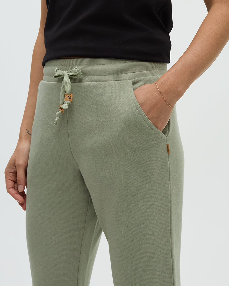 (Coming Soon) Women's Bamone Sweatpants in Light Moss by Tentree