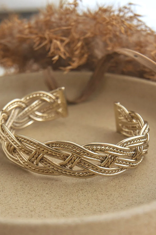 "Woven Cuff" Bracelet by Wild Abandon