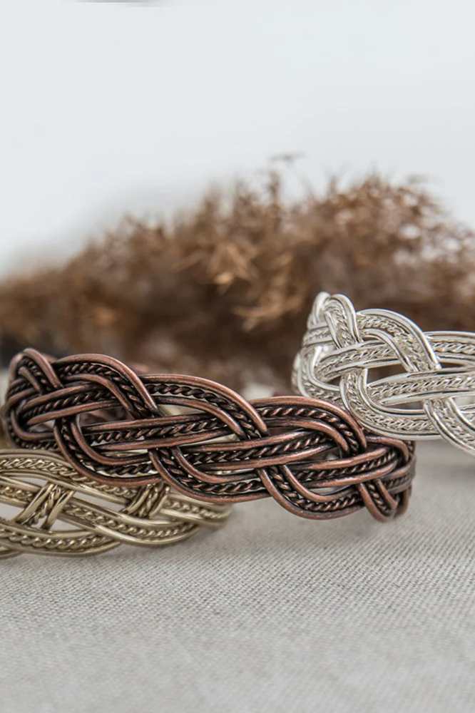 "Woven Cuff" Bracelet by Wild Abandon