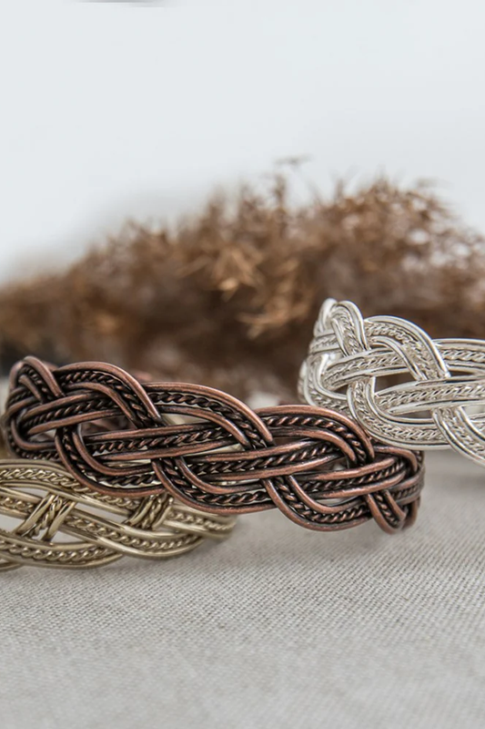 "Woven Cuff" Bracelet by Wild Abandon