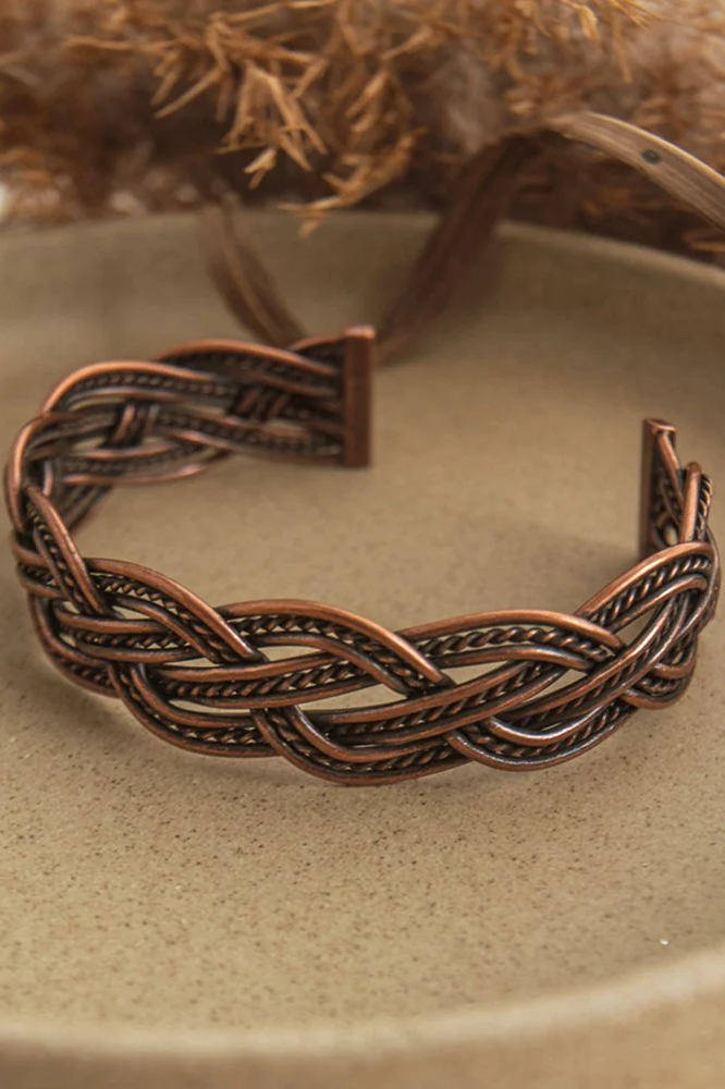 "Woven Cuff" Bracelet by Wild Abandon