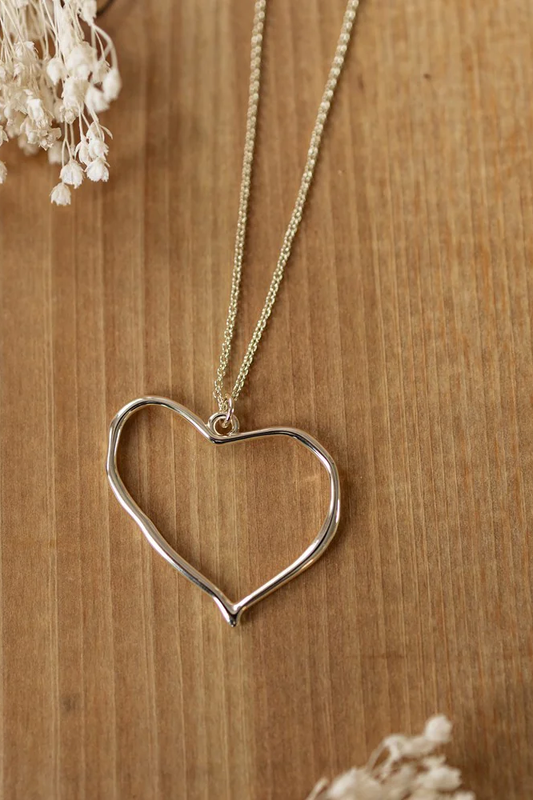 "Organic Heart" Necklace by Wild Abandon