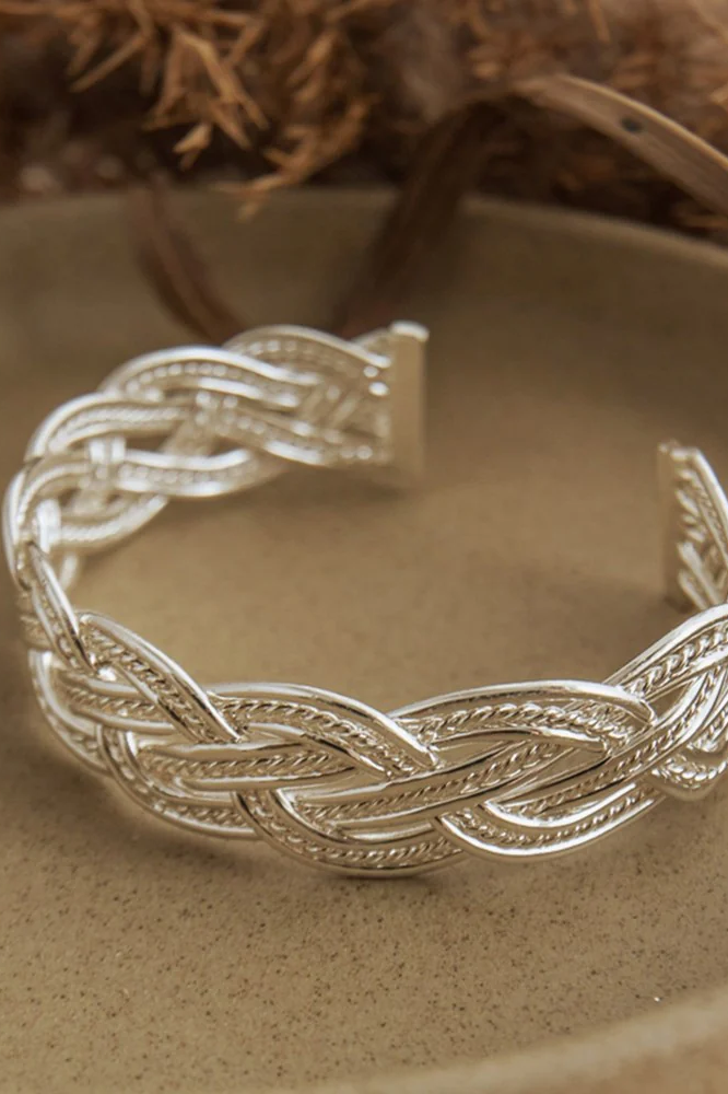 "Woven Cuff" Bracelet by Wild Abandon