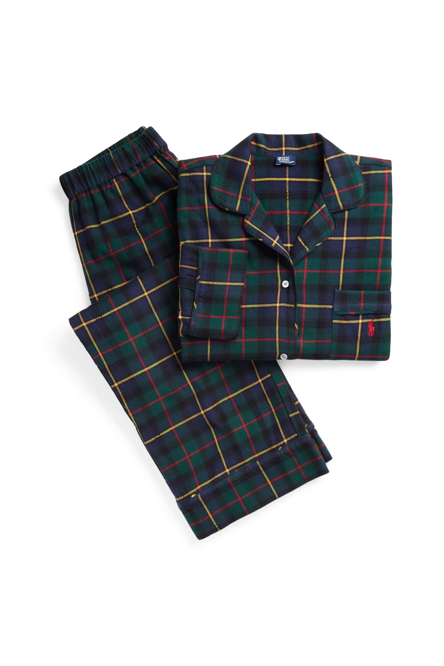 Women's Madison Flannel PJ Set- Polo Tartan by Ralph Lauren