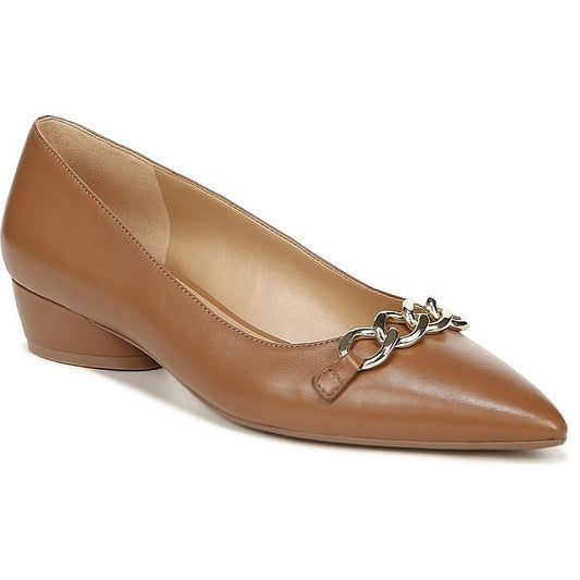 Becca Flat in English Tea Brown Leather by Naturalizer