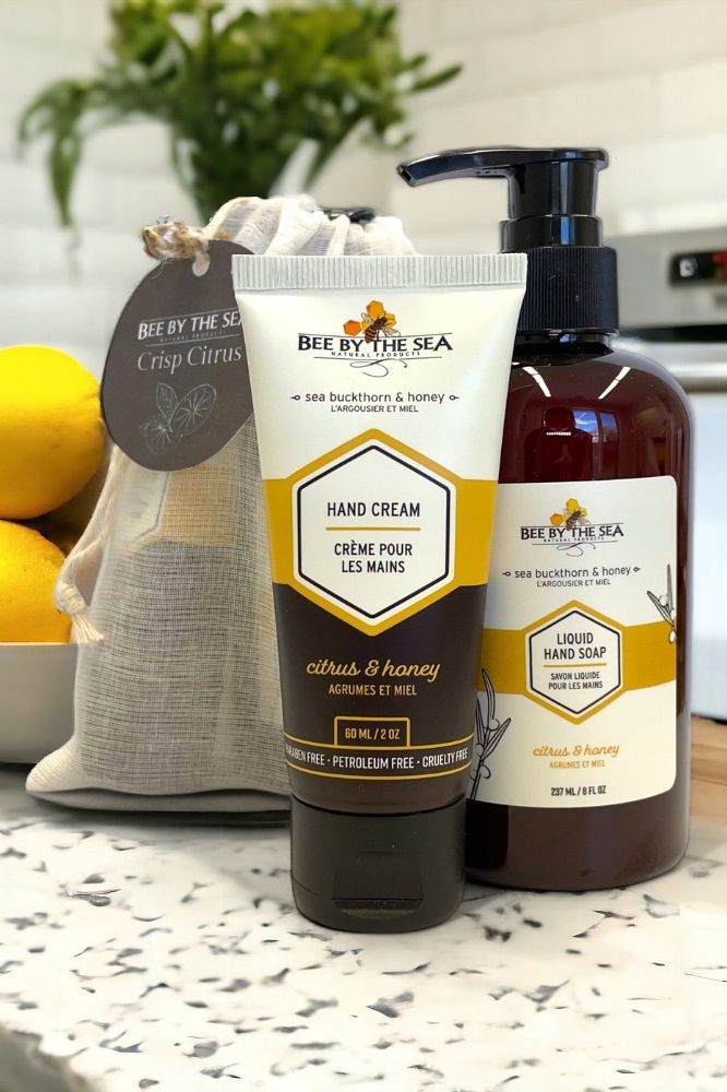 Bee By The Sea Hand Care Gift Set in Citrus and Honey