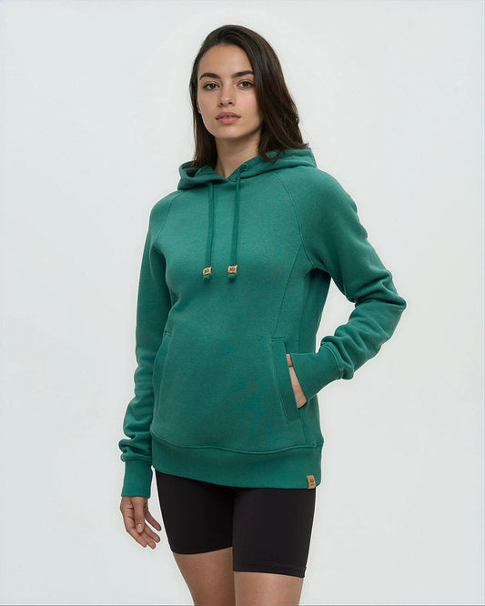 (Coming Soon) - Women's Elm Hoodie in Tidal Teal  by Ten Tree
