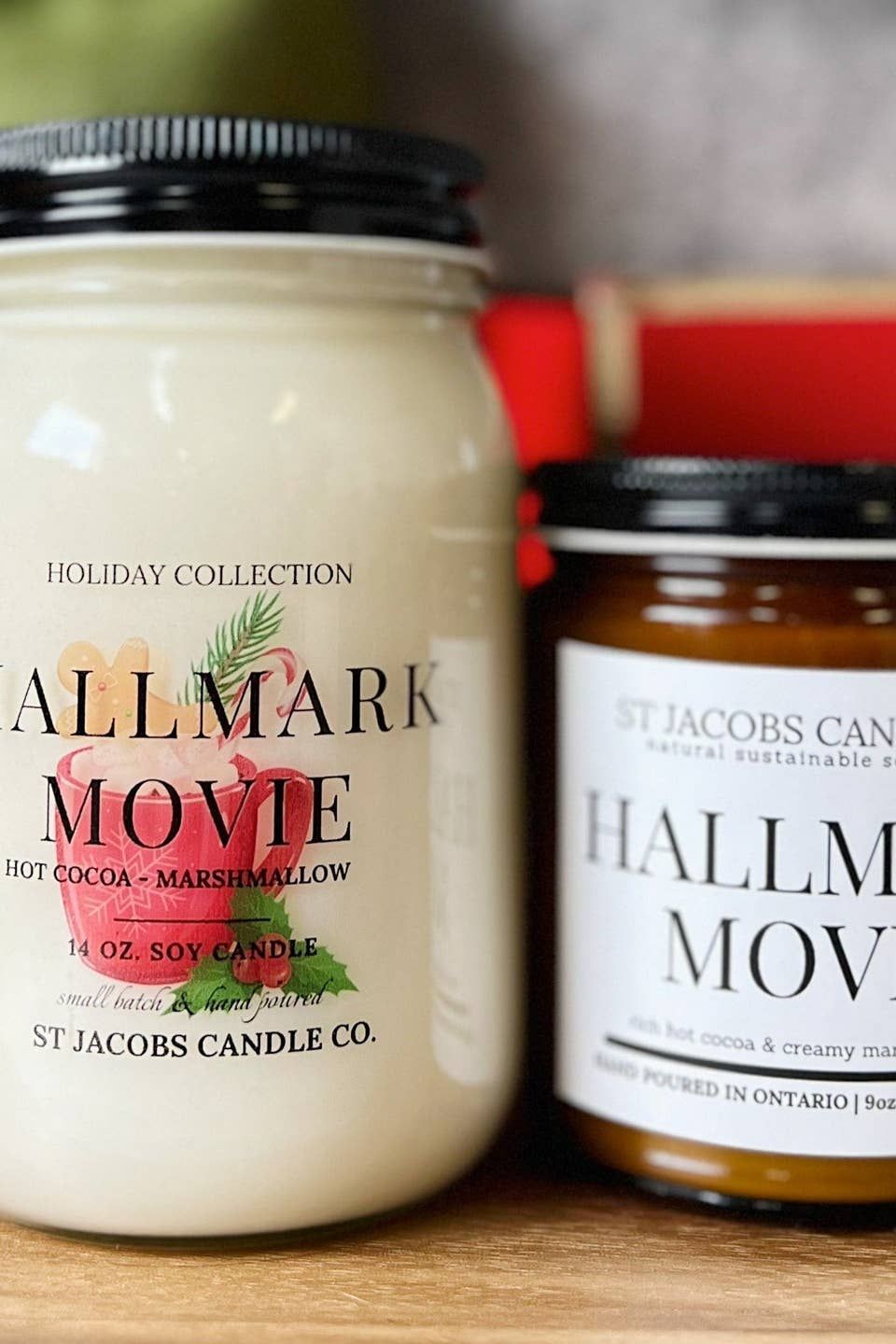 Hallmark Movie Natural Soy Candle 14 oz by St Jacob’s Candle Co.