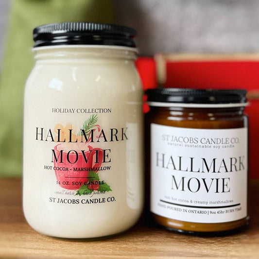 Hallmark Movie Natural Soy Candle 14 oz by St Jacob’s Candle Co.