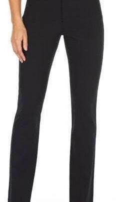 Petite Suzanne Straight Leg Pant in Black by French Dressing Jeans