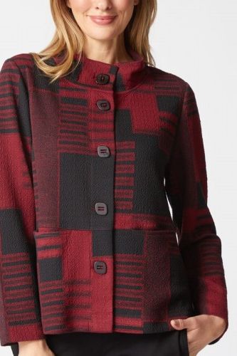 Women's Squared Away Top in Wine by Habitat Clothing